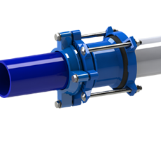 Adaptador universal para HDPE a otras tuberías